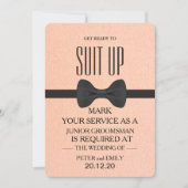 Ihr Service als Trauzeuge Einladung (Vorderseite)