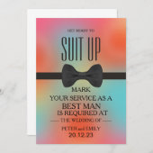 Ihr Service als Trauzeuge-Einladung Einladung (Vorne/Hinten)