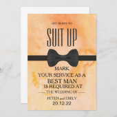 Ihr Service als Trauzeuge-Einladung Einladung (Vorne/Hinten)