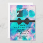 Ihr Service als Trauzeuge-Einladung Einladung (Vorne/Hinten)