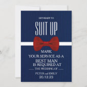 Ihr Service als Trauzeuge-Einladung Einladung (Vorderseite)