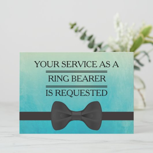 Ihr Service als Trauzeuge Ring Beyer Anfrage Einladung (Stehend Vorderseite)