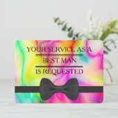 Ihr Service als Trauzeuge-Trauzeuge-Anfrage Einladung (Stehend Vorderseite)