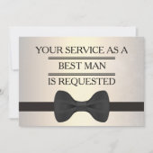 Ihr Service als Trauzeuge-Trauzeuge-Anfrage Einladung (Vorderseite)