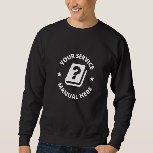 Ihr Service-Handbuch hier kennt alle Fragen 1 Sweatshirt (Vorderseite)