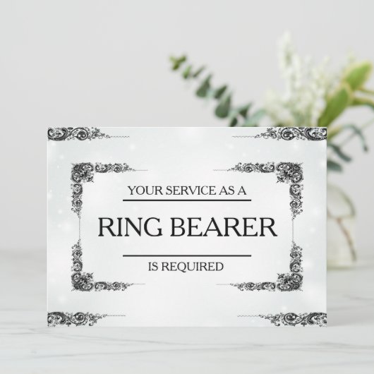 Ihr Service wird als Einladung des Rufnummernführe (Stehend Vorderseite)