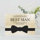 Ihr Service wird als Trauzeuge-Trauzeuge in Einladung (Stehend Vorderseite)