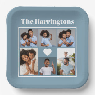 Ihr Set für Fotos, Text & Untersetzer Pappteller