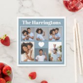 Ihr Set für Fotos, Text & Untersetzer Serviette (Beispiel)