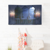 Ihr silberes Mantellbanner Banner (Insitu)