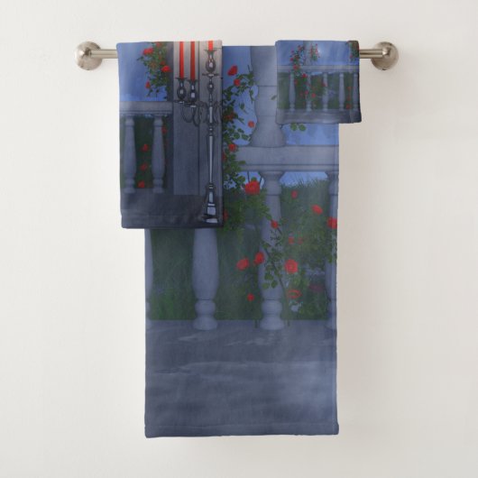 Ihr silberes Mantle-Badetuch-Set Badhandtuch Set (Insitu)