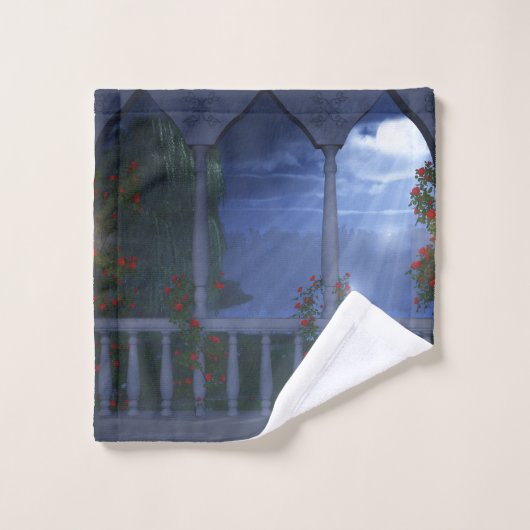 Ihr silberes Mantle-Badetuch-Set Badhandtuch Set (Waschlappen)