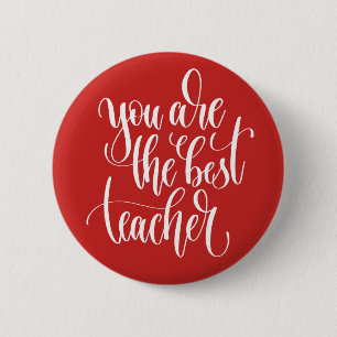 Ihr sind der beste Lehrer Button
