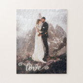 Ihr Skript-Puzzle für Hochzeiten-Foto-Liebe Puzzle (Vertikal)