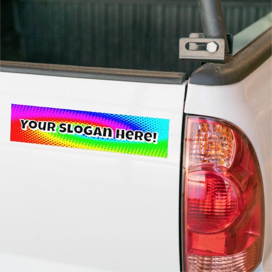 Ihr Slogan hier! Autoaufkleber (Auf Lkw)