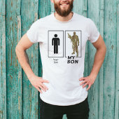 Ihr Sohn Meine Sohn Camouflage Soldat Funny Militä T-Shirt