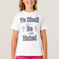 Ihr sollt gehasst werden biblische Zitatsmädchen