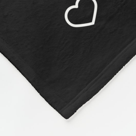 Ihr Song-Code Custom Foto Couple Geschenk für sie Fleecedecke (Ecke)