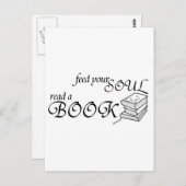 Ihr Soul gefüttert Postkarte (Vorne/Hinten)