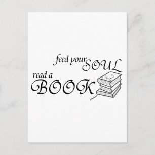 Ihr Soul gefüttert Postkarte
