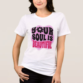 IHR SOUL IST SCHÖN - RETRO QUOTE Tri-Blend SHIRT