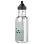 Ihr Sound zählt 3 Edelstahlflasche (Rechts)