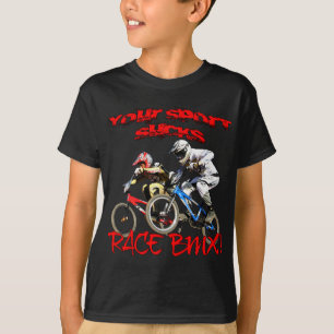 Ihr Sport ist zum Kotzen! Rennen BMX T-Shirt