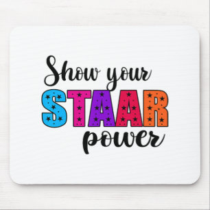 Ihr Staar Power Test Day Lehrer Mousepad
