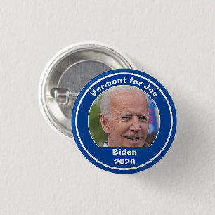 Ihr Staat für Joe - Joe Biden 2020 Vermont Button
