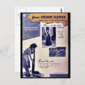 Ihr Staubsauger Postkarte (Vorne/Hinten)
