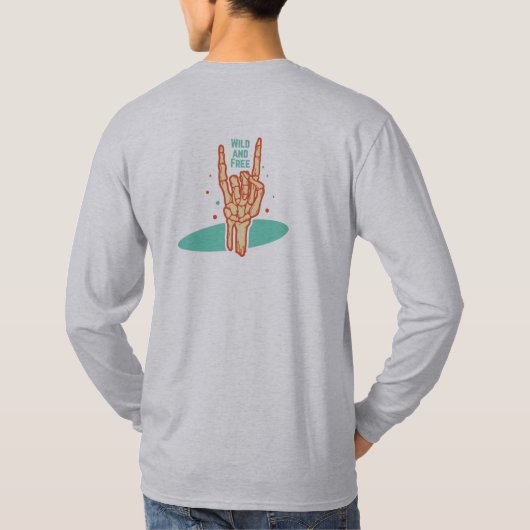 Ihr Stil unser Design, weich T-Shirt (Rückseite)