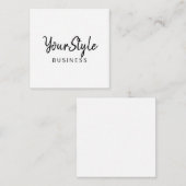 Ihr Stilgeschäft (Texttyp) Mitteilungskarte (Vorne/Hinten)