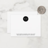 Ihr Stilkreis (Bildtyp) Mitteilungskarte (Vorderseite/Rückseite Beispiel)