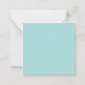 Ihr Store Name Unternehmen Vielen Dank für Ihr Int Mitteilungskarte (Rückseite)