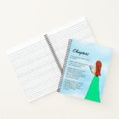 Ihr Story-Kapitel-Notebook Notizblock (Innenseite)