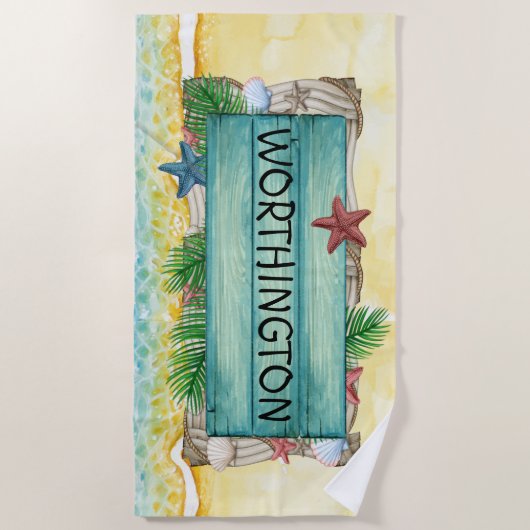 Ihr Strand Strandtuch (Vorderseite)