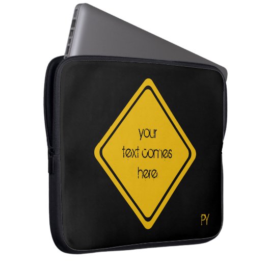 Ihr Straßenschild Laptopschutzhülle (Vorne Rechts)