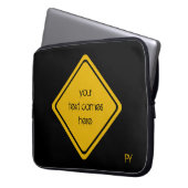 Ihr Straßenschild Laptopschutzhülle (Vorderseite Links)