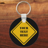 Ihr Straßenschild Schlüsselanhänger (Vorderseite)