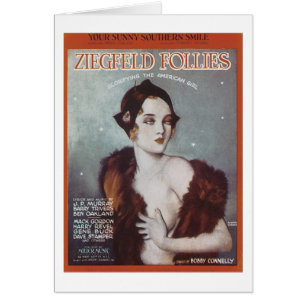 Ihr Sunny Southern Smile Ziegfeld Follies Songbook