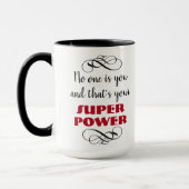 Ihr Super-Power Tasse (Links)