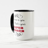 Ihr Super-Power Tasse (Vorderseite Links)