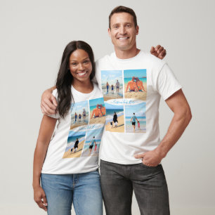 Ihr T - Shirt für FotoCollage mit benutzerdefinier