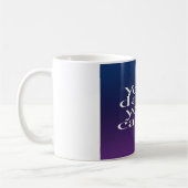 Ihr Tag ist Ihre Leinwand Kaffeetasse (Links)