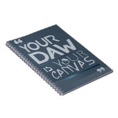 Ihr Tag ist Ihre Leinwand Option 3 Notizblock (Rechte Seite)