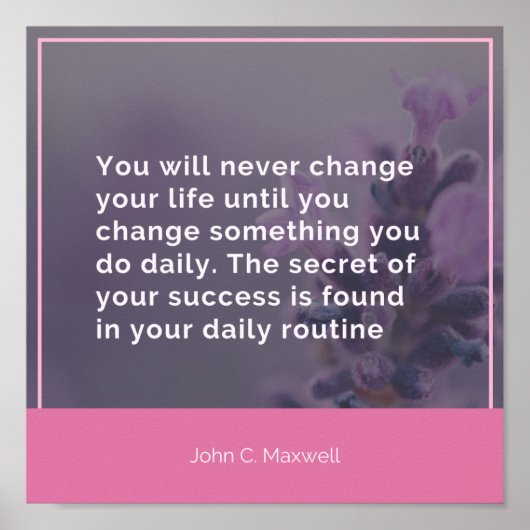 Ihr Tagesablauf Poster (Vorne)