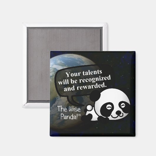 Ihr Talent wird erkannt und belohnt Magnet (Vorderseite/Rückseite)