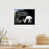 Ihr Talent wird erkannt und belohnt Poster (Küche)