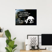 Ihr Talent wird erkannt und belohnt Poster (Heimbüro)