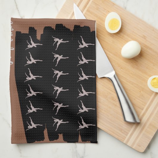 Ihr Tanz Geschirrtuch (Viertel Falte)